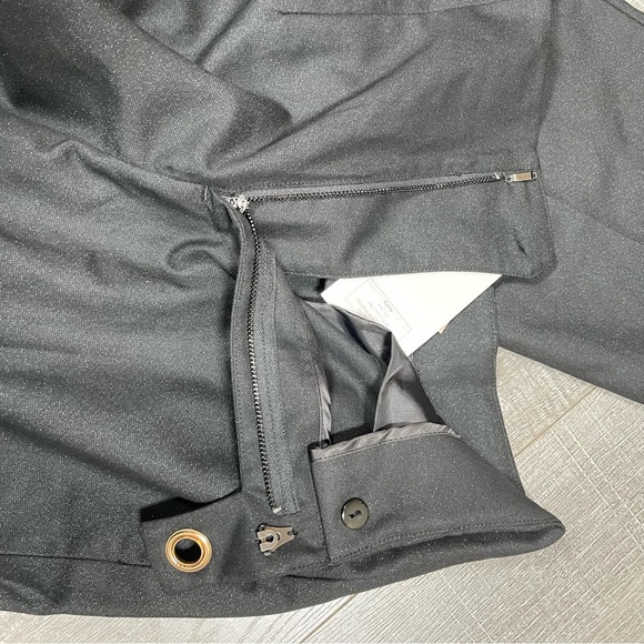 MOTF SHEIN Straight Leg Pant Work Size L black shimmer - Picture 11 of 12